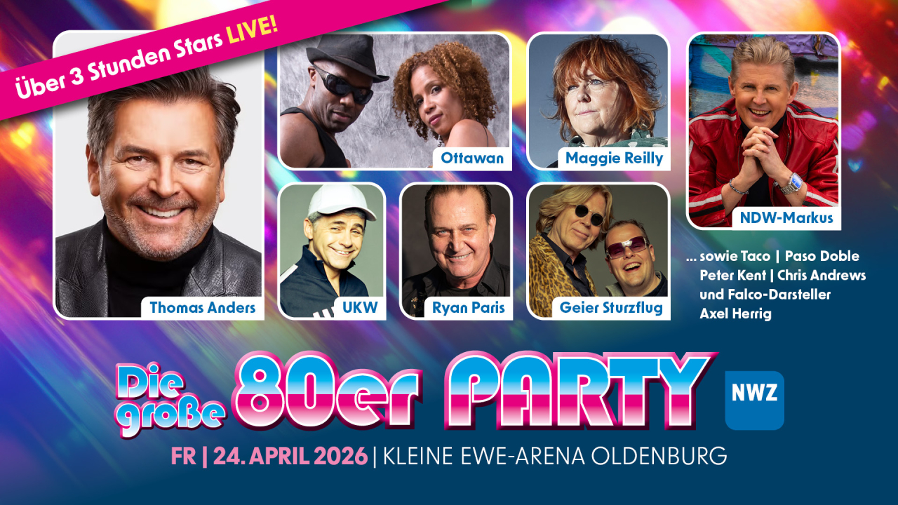 Die große 80er Party