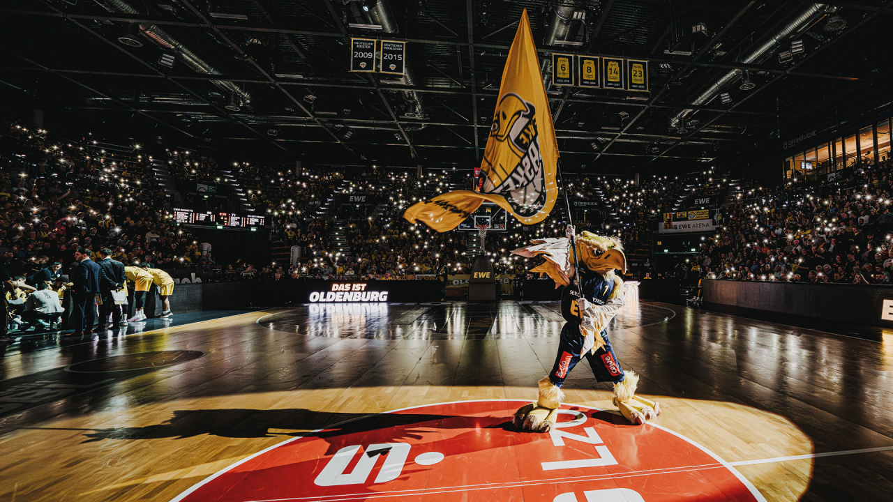 BBL: EWE Baskets Oldenburg - NINERS Chemnitz