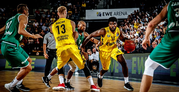 EWE Baskets Oldenburg - Basketball Löwen Braunschweig