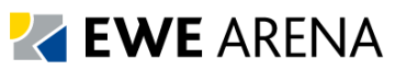 Logo EWE ARENA (Zeilenlogo)